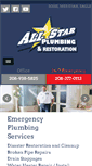 Mobile Screenshot of allstarplumbingandrestoration.com